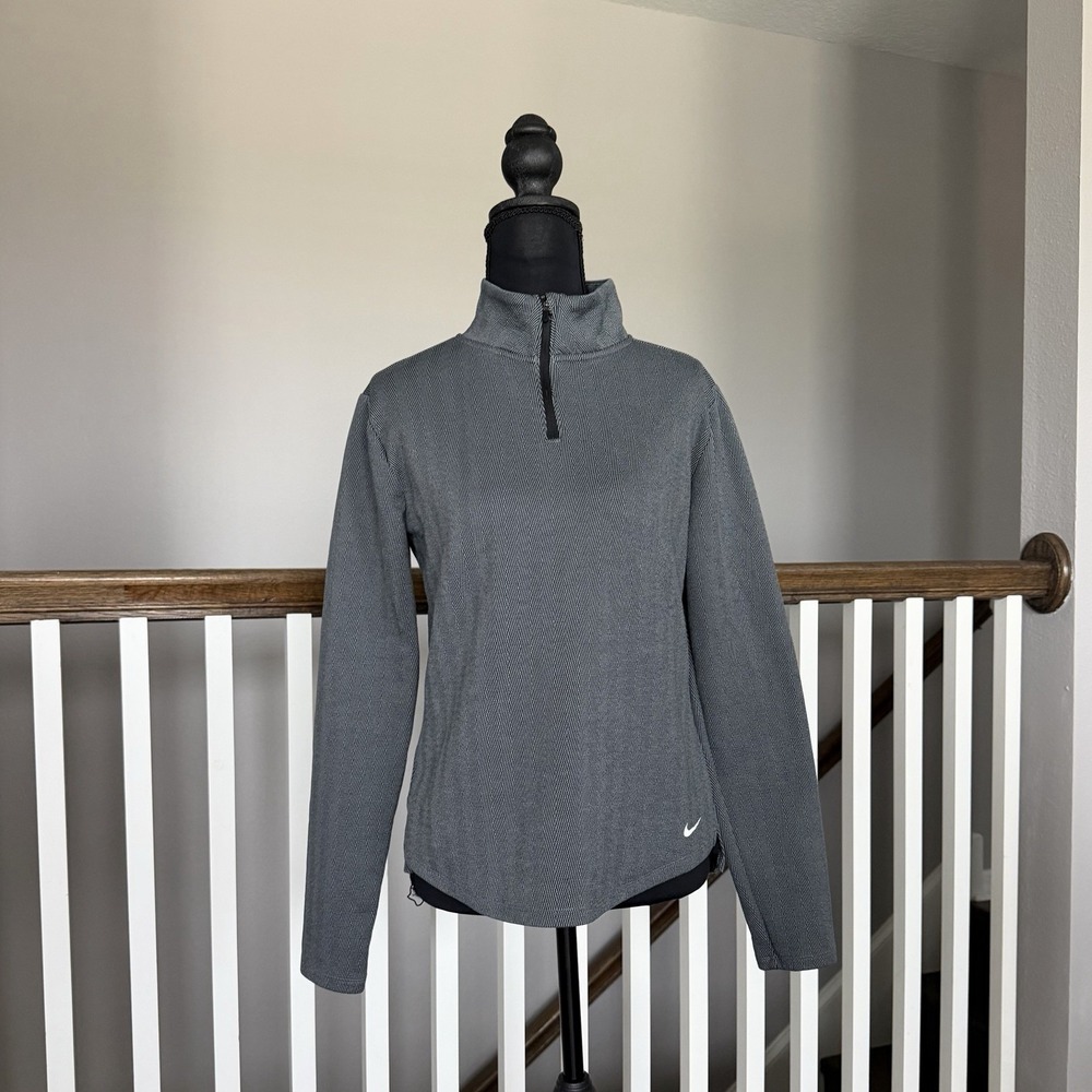 Nike Therma Fit Womens Small 1/4 Zip Pullover Sweatshirt Gym Athleisure Active